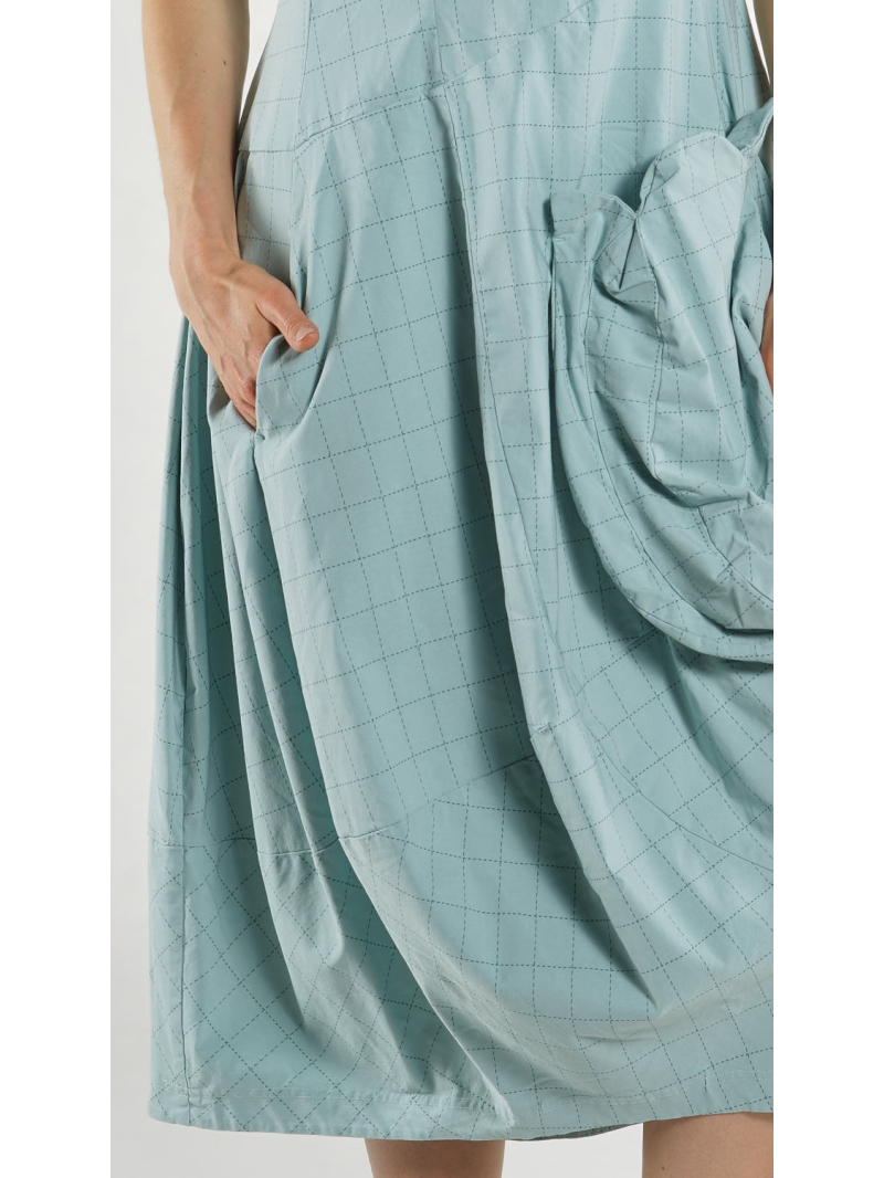 Rundholz Black Label - Bananenförmiges Techno Stretch Kleid - 1263440910