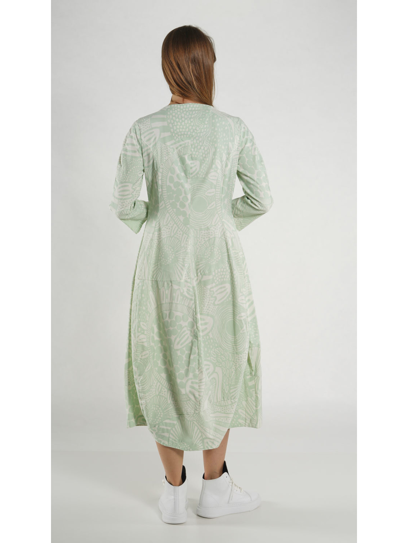 Rundholz Black Label - Ballonförmiges Techno Stretch Kleid - 1263440915