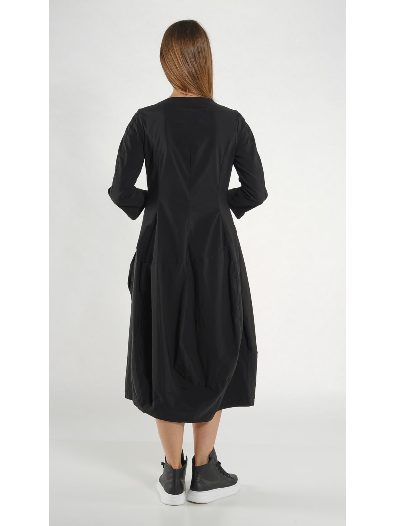 Rundholz Black Label - Ballonförmiges Techno Stretch Kleid - 1263440935