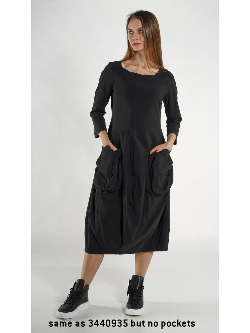 Rundholz Black Label - Ballonförmiges Techno Stretch Kleid - 1263440965