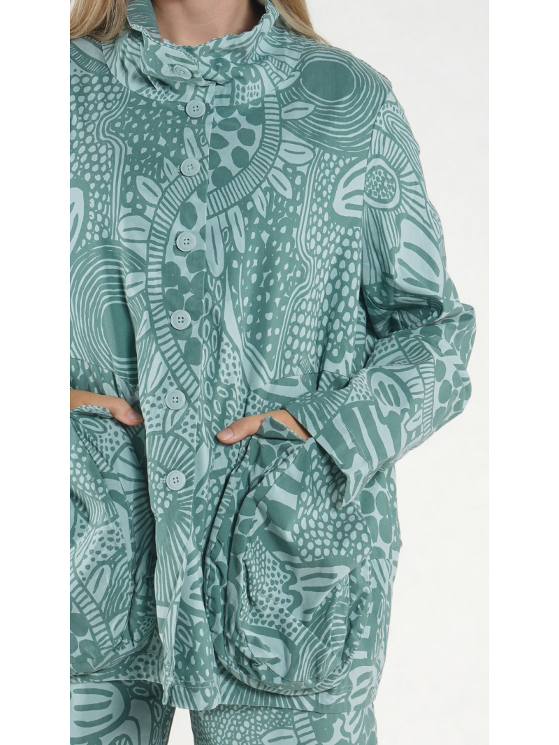 Rundholz Black Label - Gerade weite Techno Stretch Jacke - 1263441112