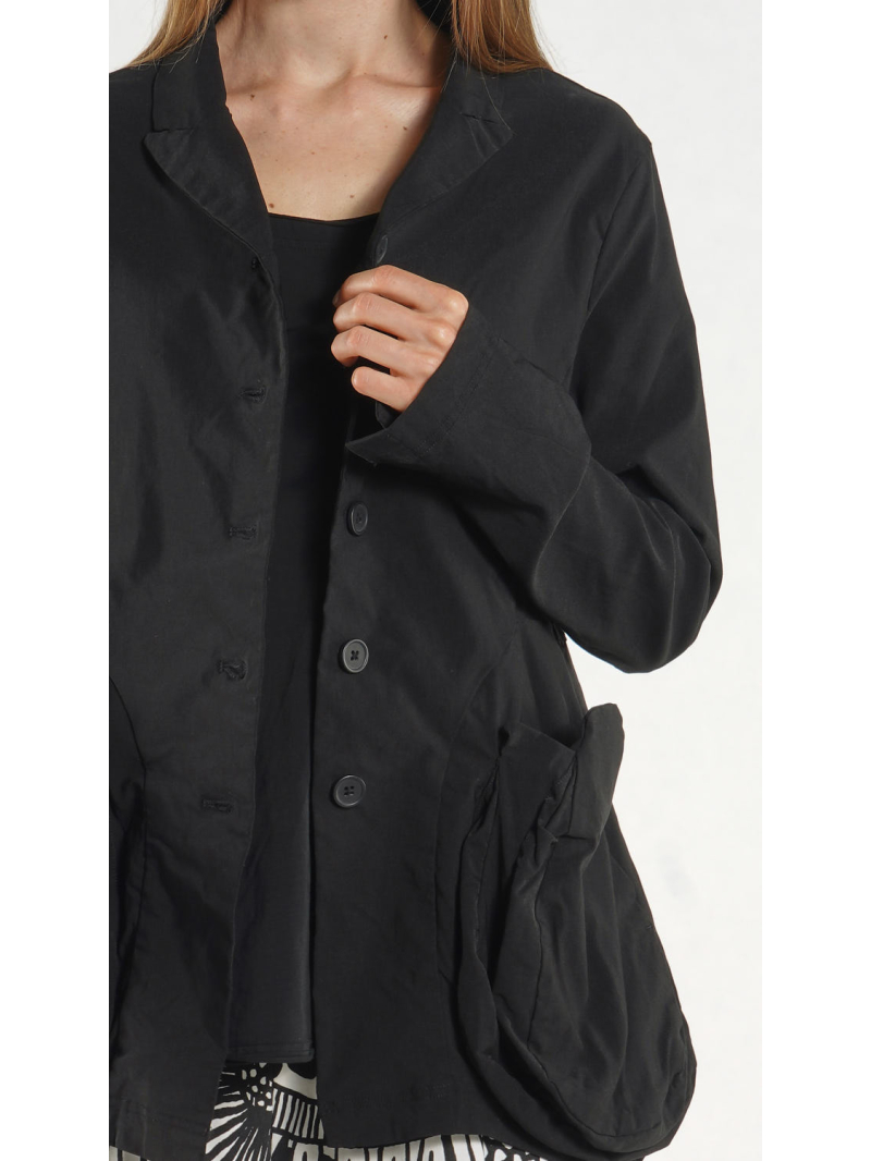 Rundholz Black Label - Taillierte Techno Stretch Jacke - 1263441131