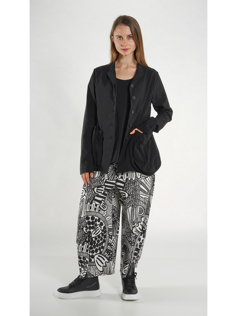 Rundholz Black Label - Taillierte Techno Stretch Jacke - 1263441131