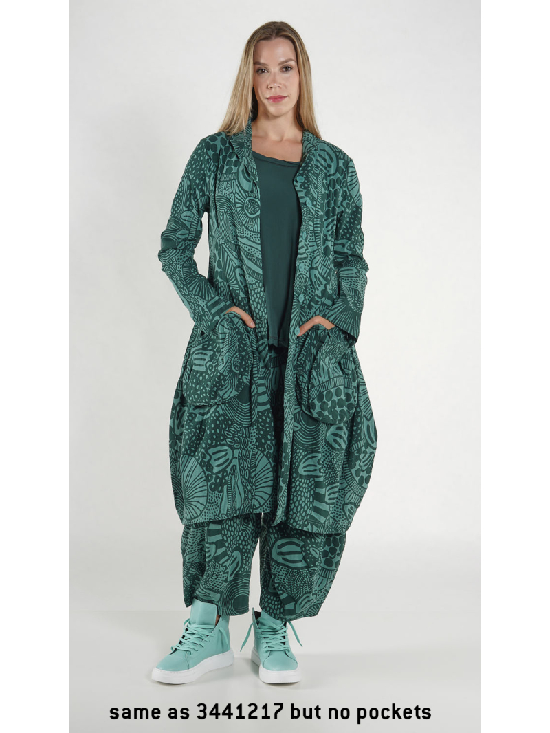 Rundholz Black Label - Ausgestellter Techno Stretch Mantel - 1263441257