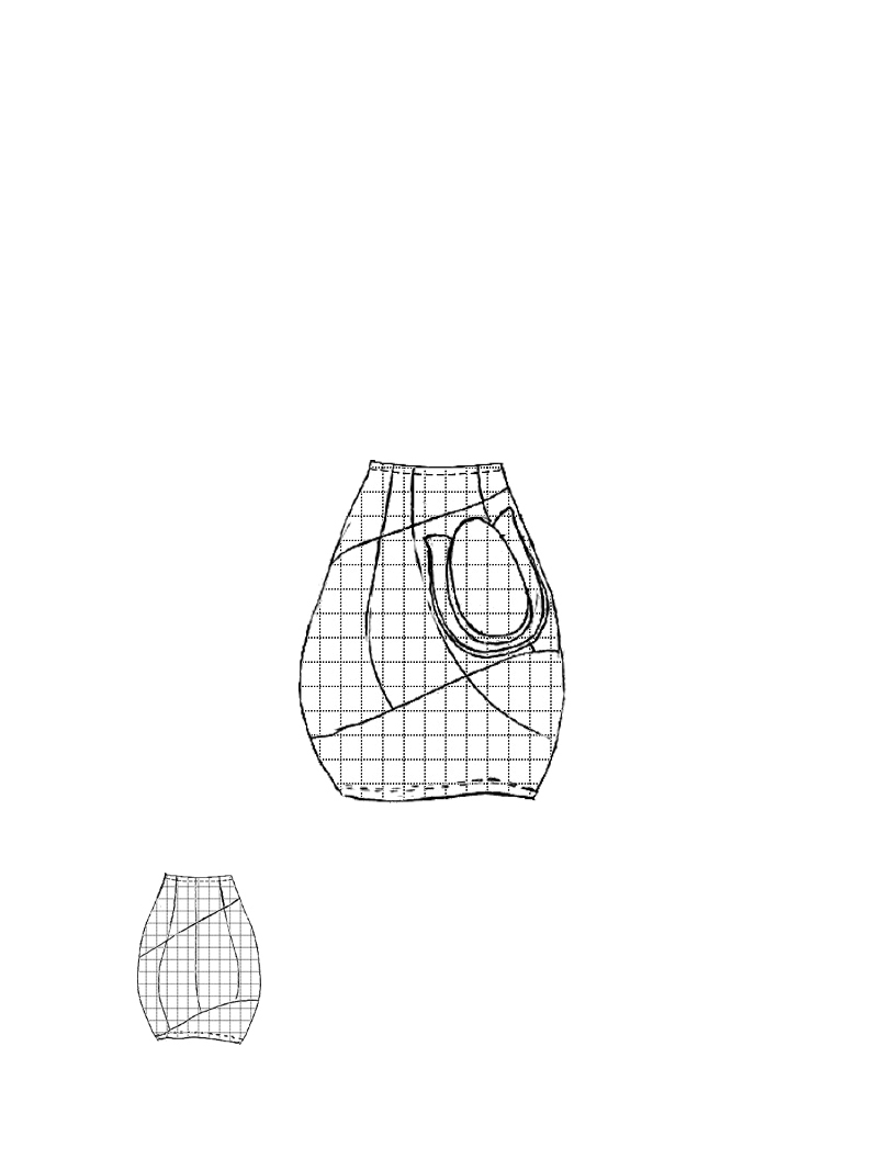 Rundholz Black Label - Ballonförmiger Techno Stretch Rock - 1263450303