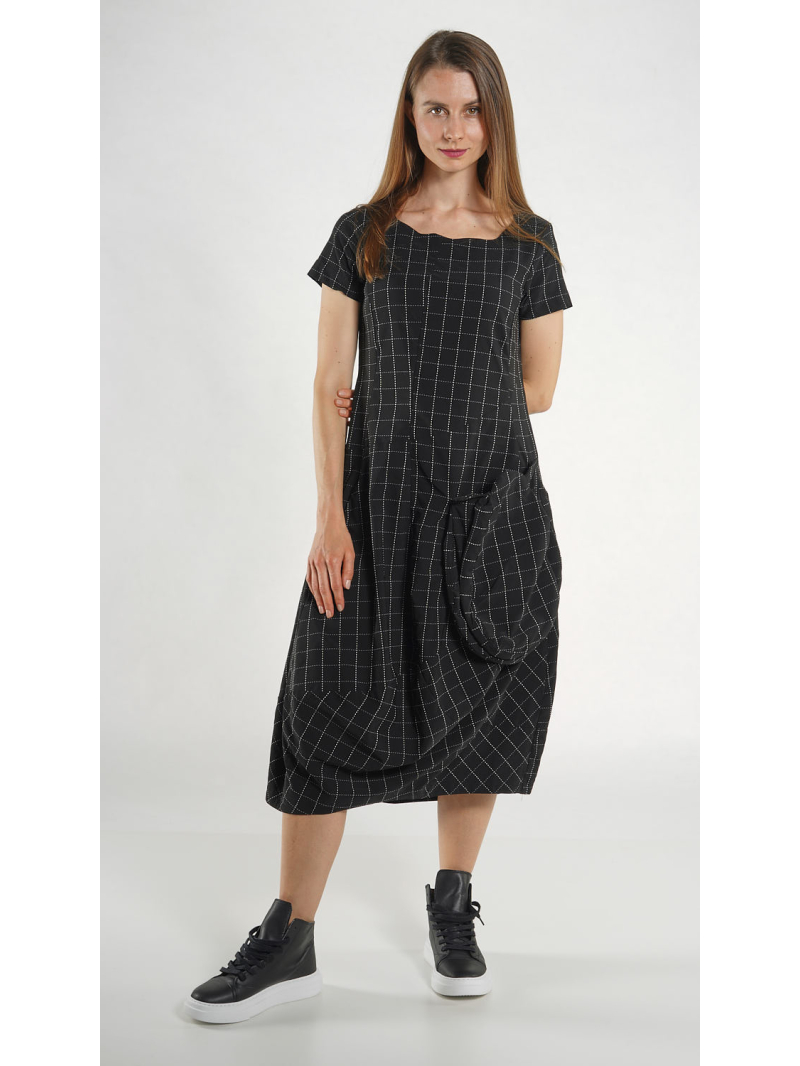 Rundholz Black Label - Kurzärmeliges Techno Stretch Kleid - 1263450907