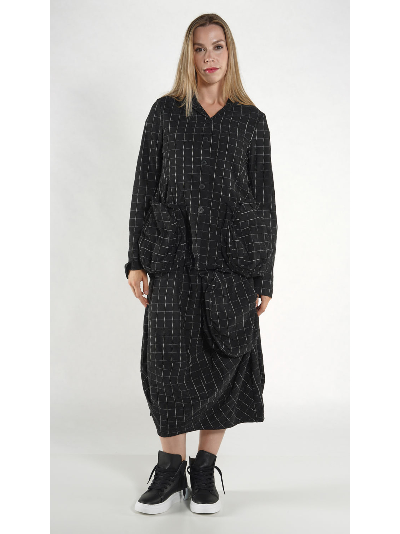 Rundholz Black Label - A-förmige Techno Stretch Jacke - 1263451102