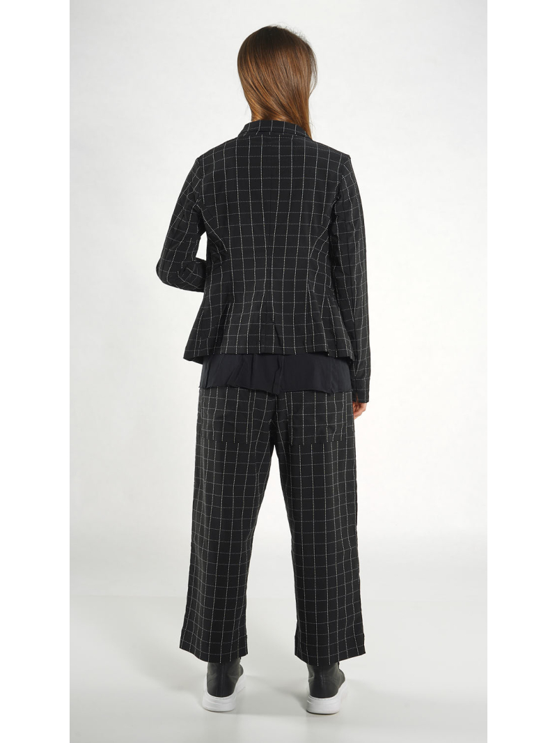 Rundholz Black Label - Taillierte Viskosejacke mit Details - 1263451104