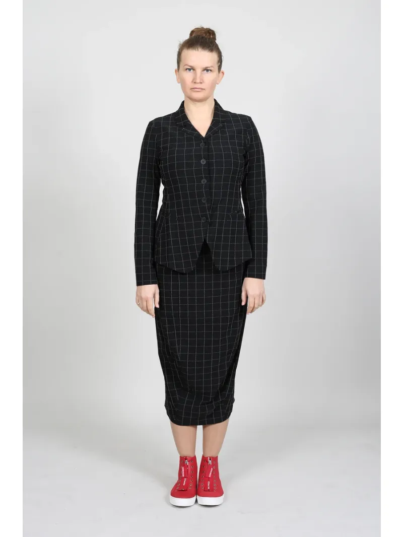 Rundholz Black Label - Veste cintrée en viscose avec détails - 1263451104