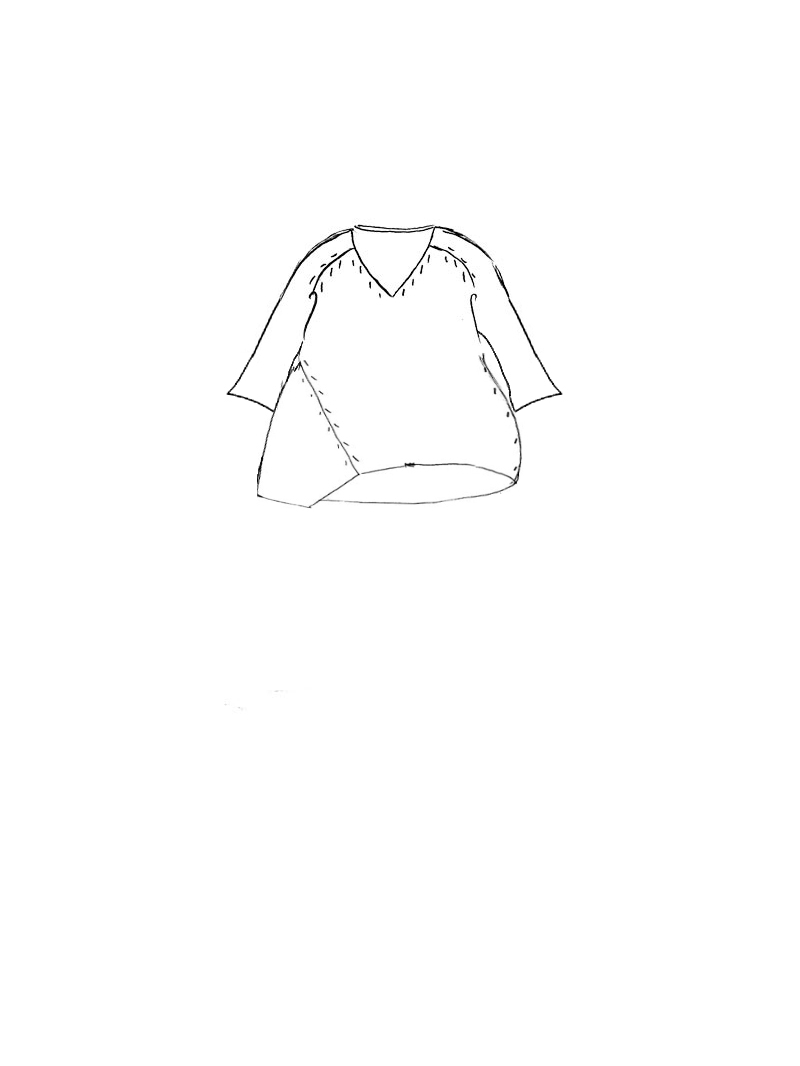 Rundholz Black Label - Ausgestellter Crash Strick Pullover - 1263460706