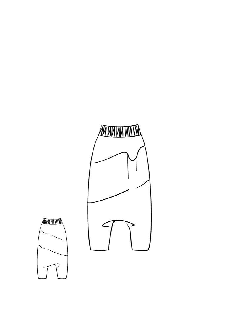 Rundholz Black Label - Pima Baumwoll Jersey Hose - 1263470132