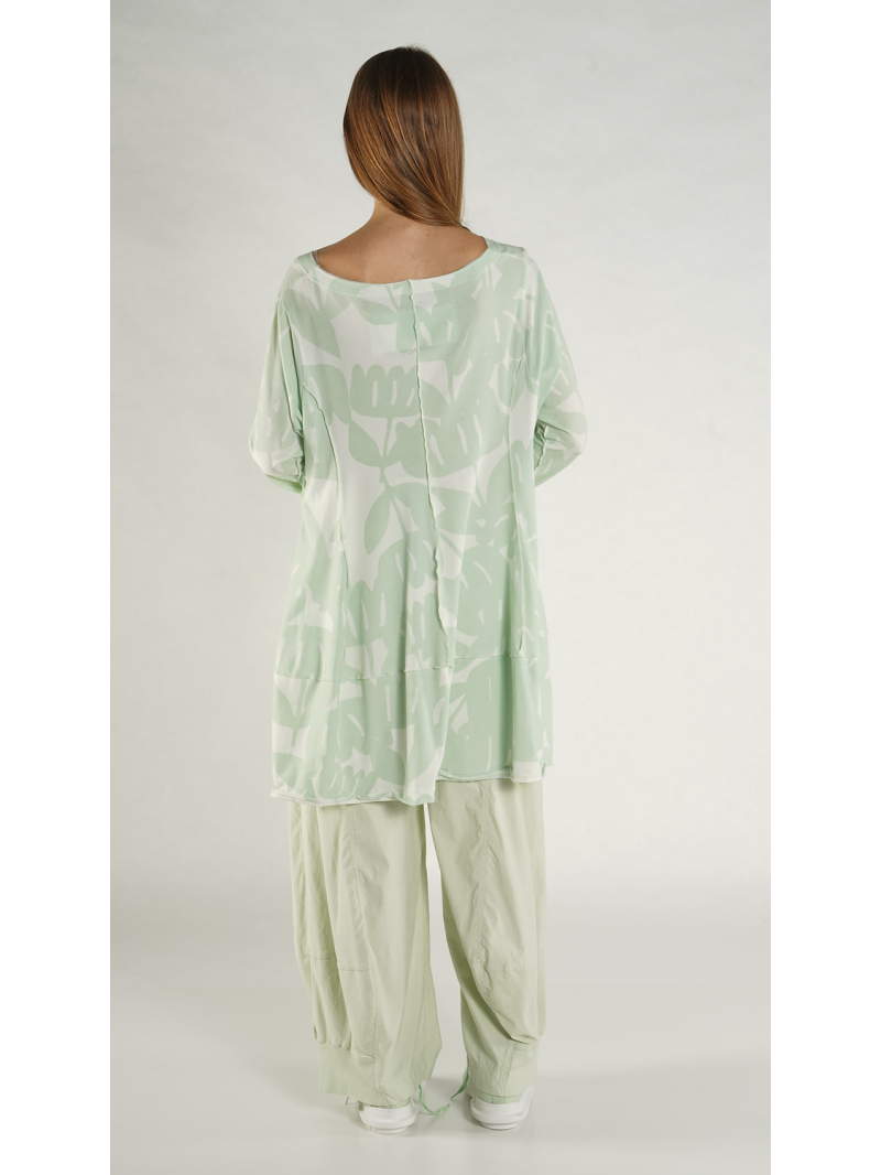 Rundholz Black Label - Gerades weites Pima Baumwoll Jersey Shirt - 1263470503