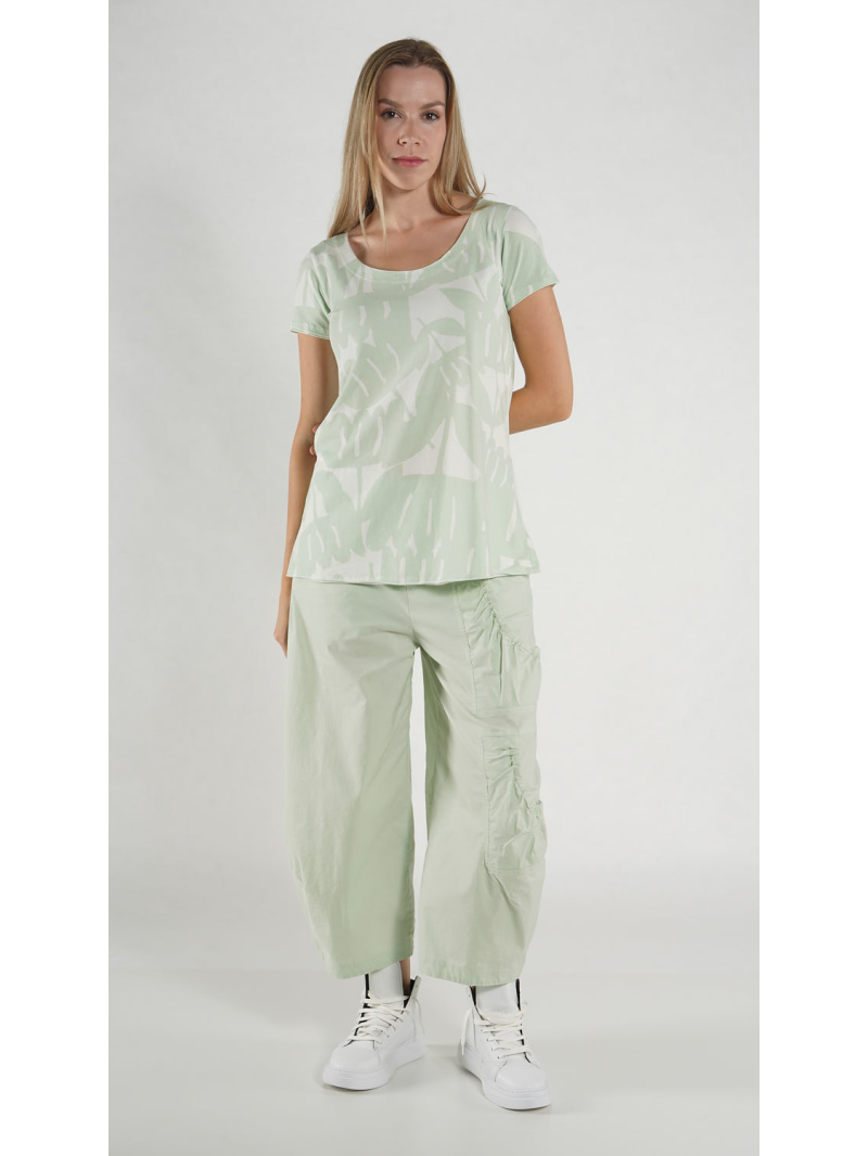 Rundholz Black Label - Gerades schmales Pima Baumwoll Jersey T-shirt - 1263470506