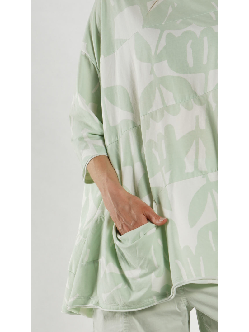 Rundholz Black Label - Gerades weites Pima Baumwoll Jersey Shirt - 1263470508