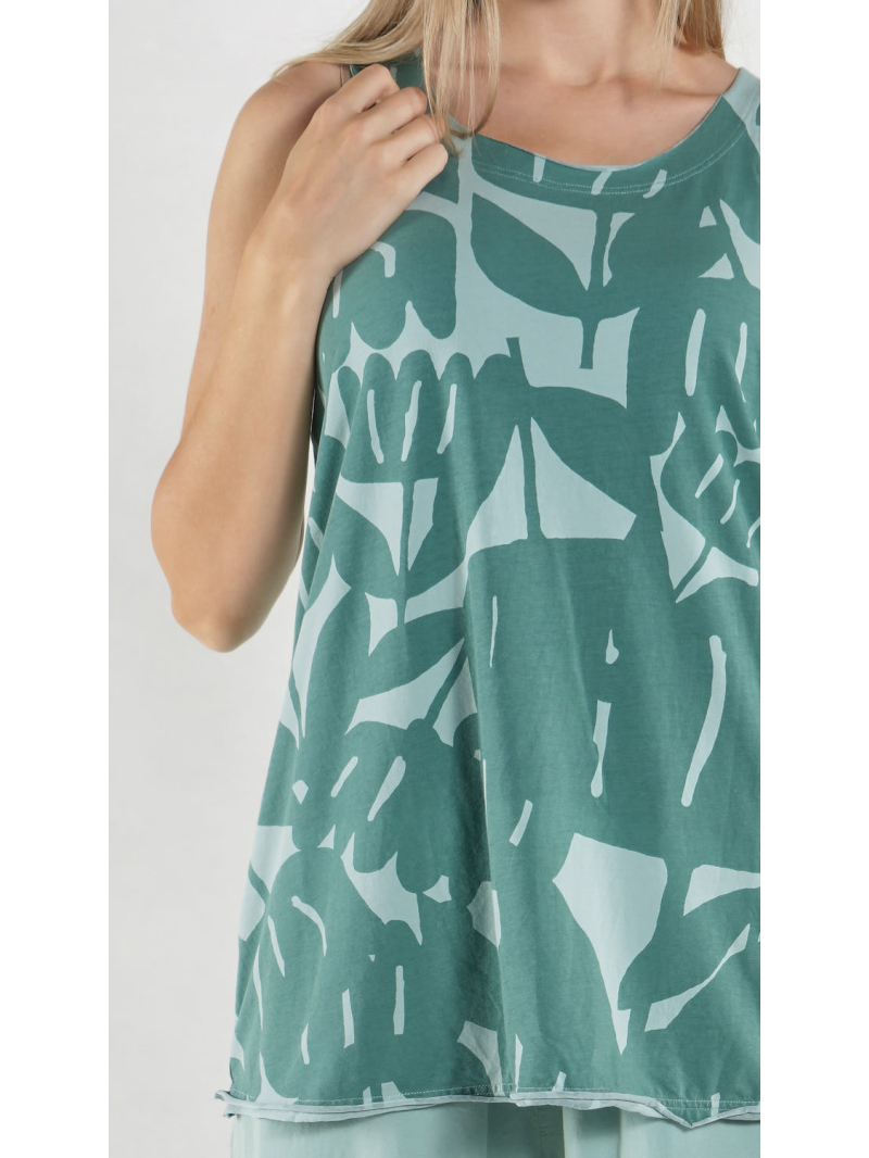 Rundholz Black Label - Schmales Pima Baumwoll Jersey Top - 1263470807