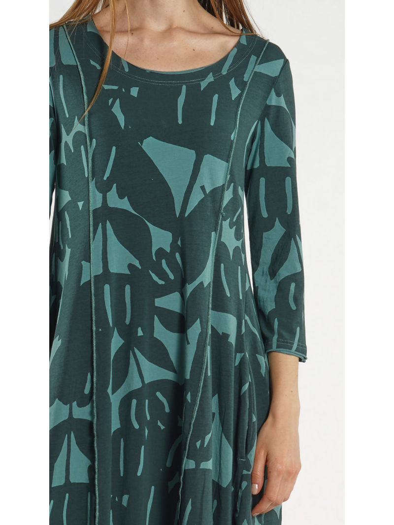 Rundholz Black Label - Lockeres Pima Baumwoll Jersey Kleid - 1263470905