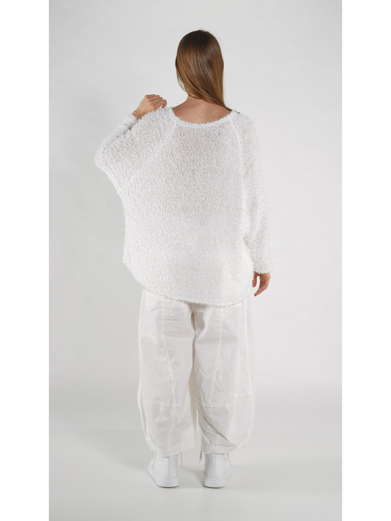 Rundholz Black Label - Ausgestellter Strick Pullover - 1263480701