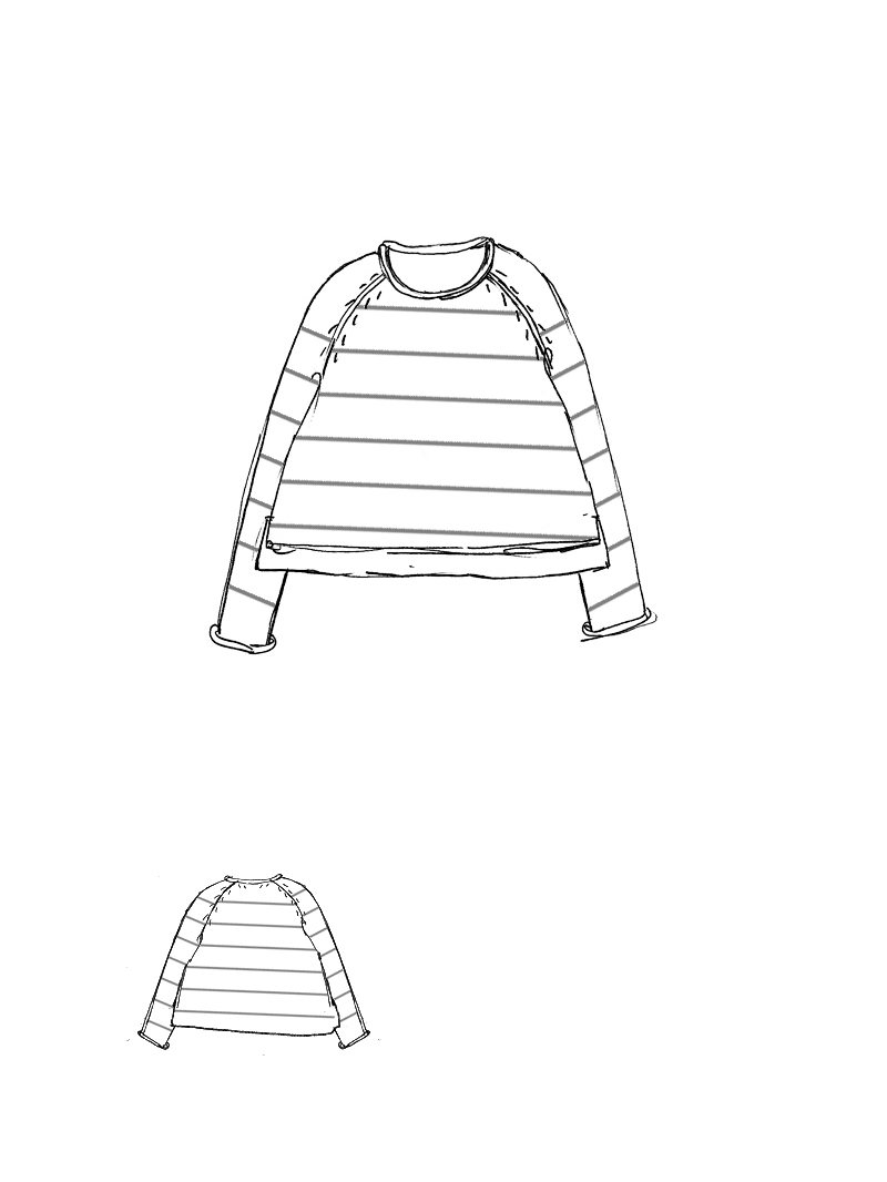 Rundholz Black Label - Ausgestellter Strick Pullover - 1263480701