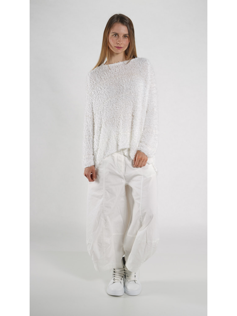 Rundholz Black Label - Ausgestellter Strick Pullover - 1263480701