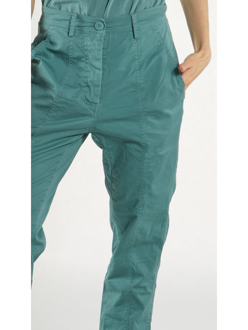 Rundholz Black Label - Lockere Baumwoll Stretch Hose - 1263490105