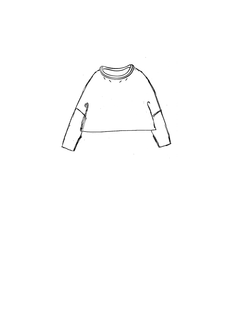 Rundholz Black Label - Oversize Lyocell Strick Pullover - 1263500704