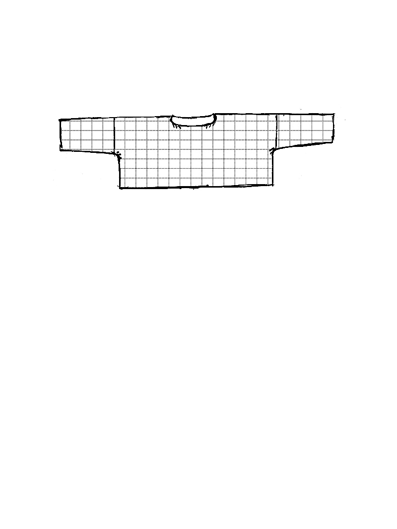 Rundholz Black Label - Kurzer weiter Baumwoll Strick Pullover - 1263520701