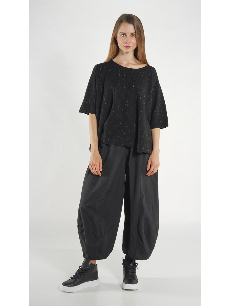 Rundholz Black Label - Weiter Baumwoll Strick Pullover - 1263520704