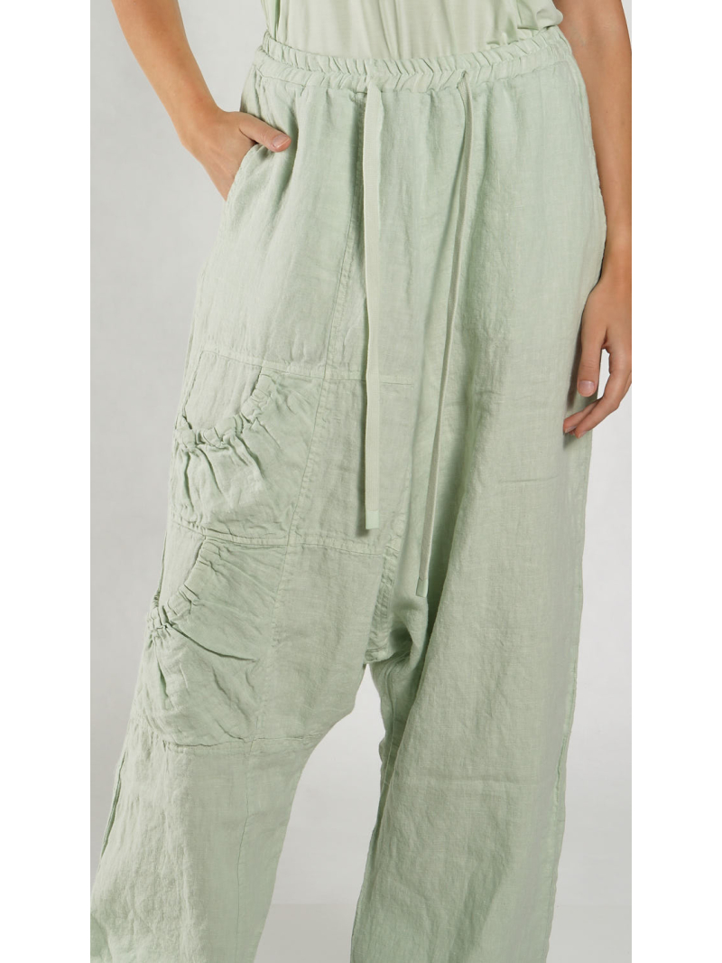 Rundholz Black Label - Weite Leinen Hose - 1263540107