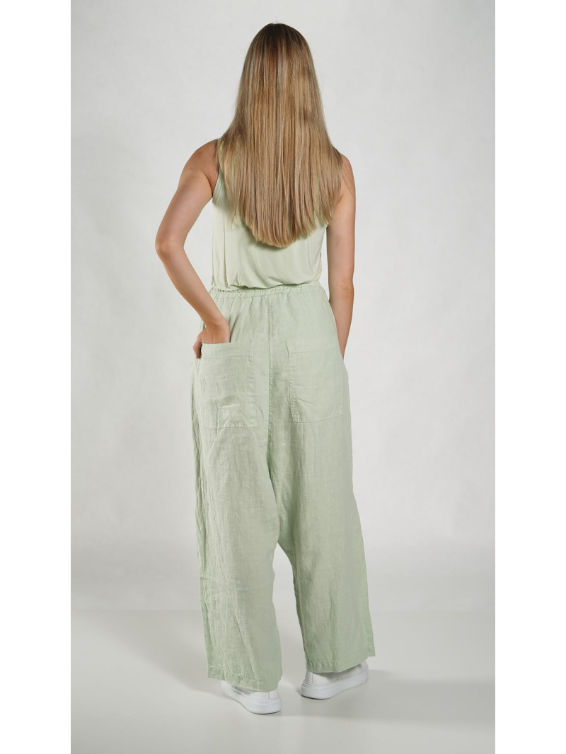 Rundholz Black Label - Weite Leinen Hose - 1263540107