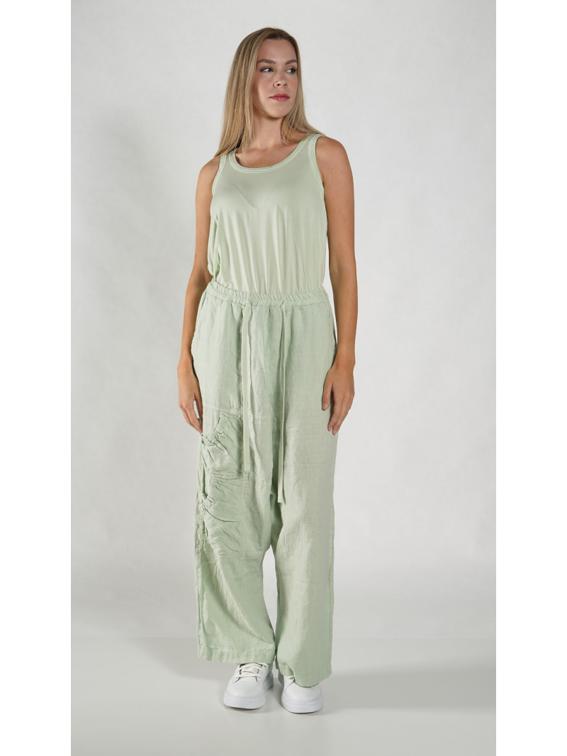 Rundholz Black Label - Weite Leinen Hose - 1263540107