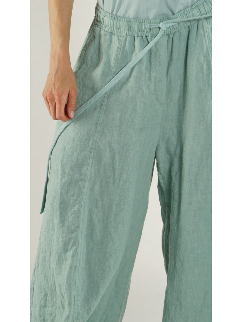 Rundholz Black Label - Ballonförmige Leinen Hose - 1263540109