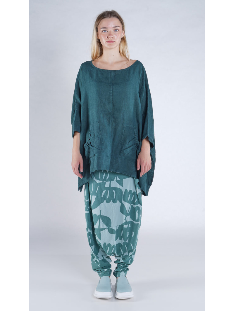 Rundholz Black Label - Oversize Leinen Shirt - 1263540512