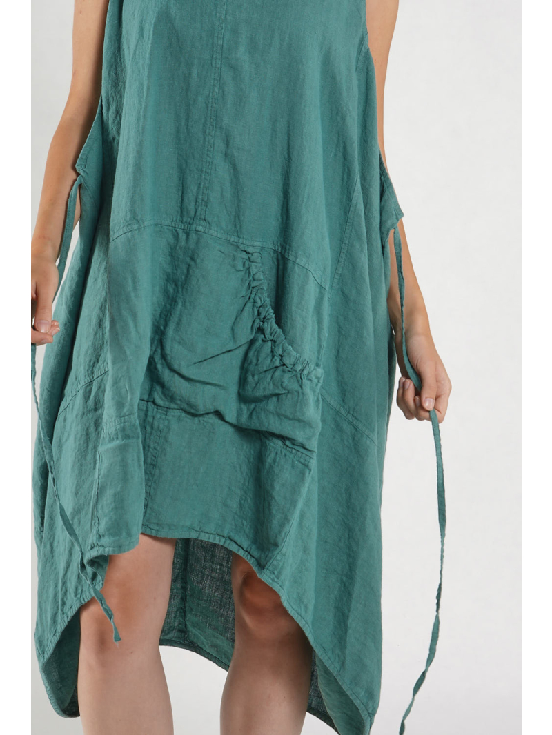 Rundholz Black Label - Oversize Leinen Kleid - 1263540904