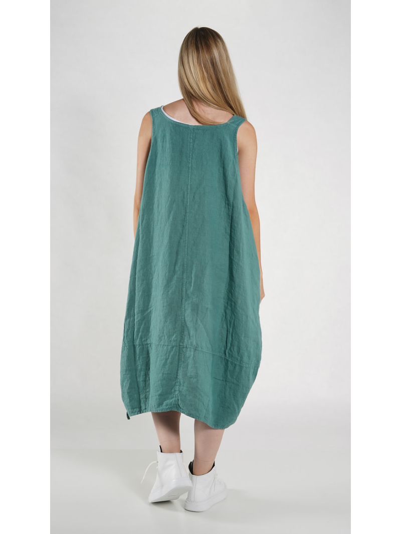 Rundholz Black Label - Oversize Leinen Kleid - 1263540904