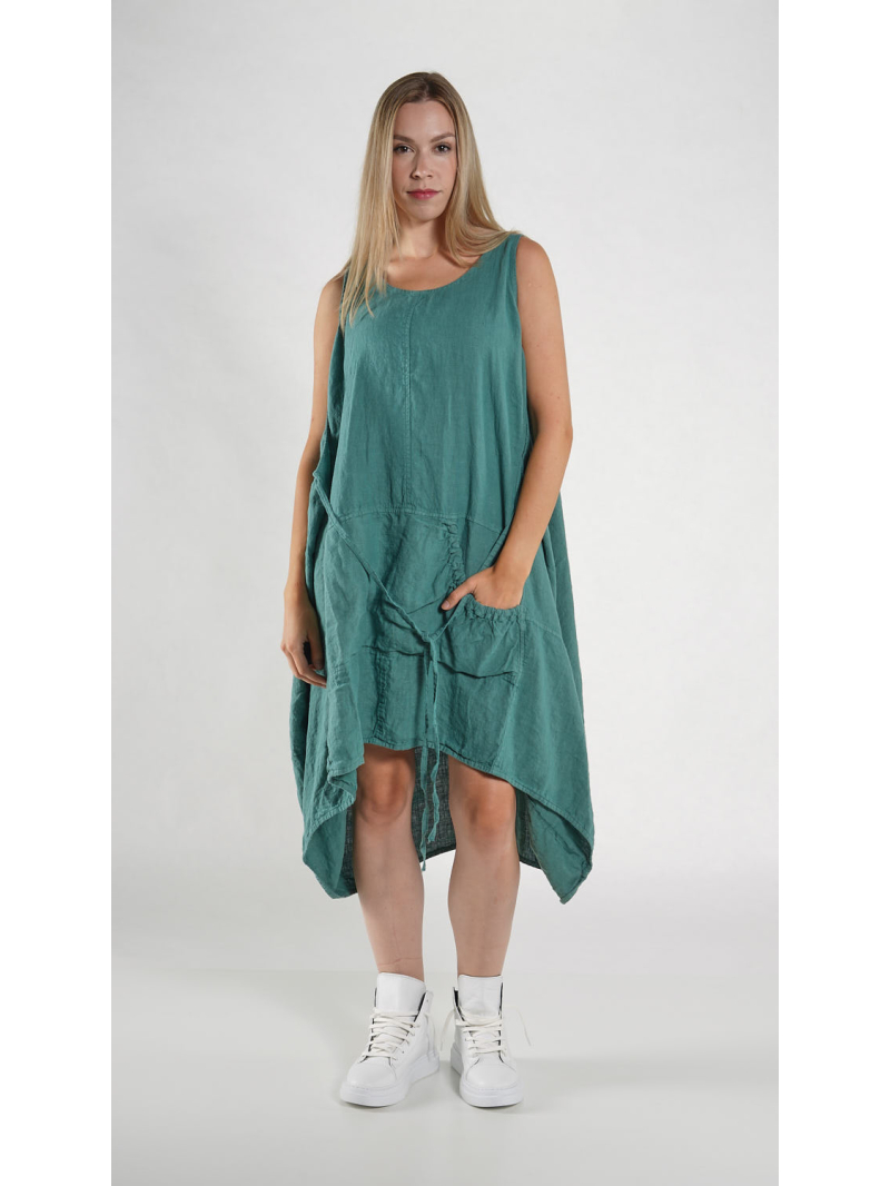 Rundholz Black Label - Oversize Leinen Kleid - 1263540904