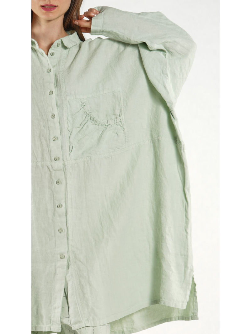 Rundholz Black Label - Gerades weites Leinen Kleid - 1263540908