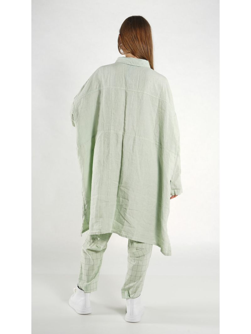 Rundholz Black Label - Gerades weites Leinen Kleid - 1263540908