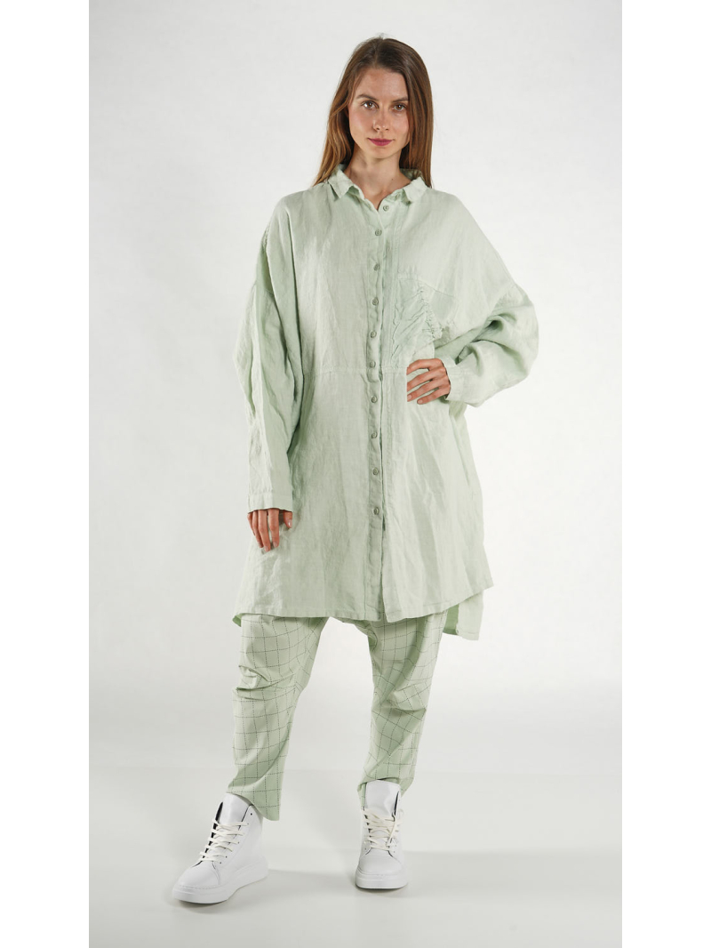 Rundholz Black Label - Gerades weites Leinen Kleid - 1263540908