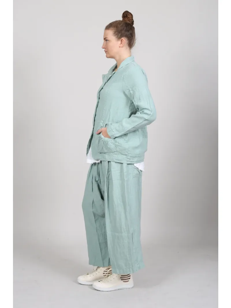 Rundholz Black Label - Veste en lin évasée avec détails - 1263541101