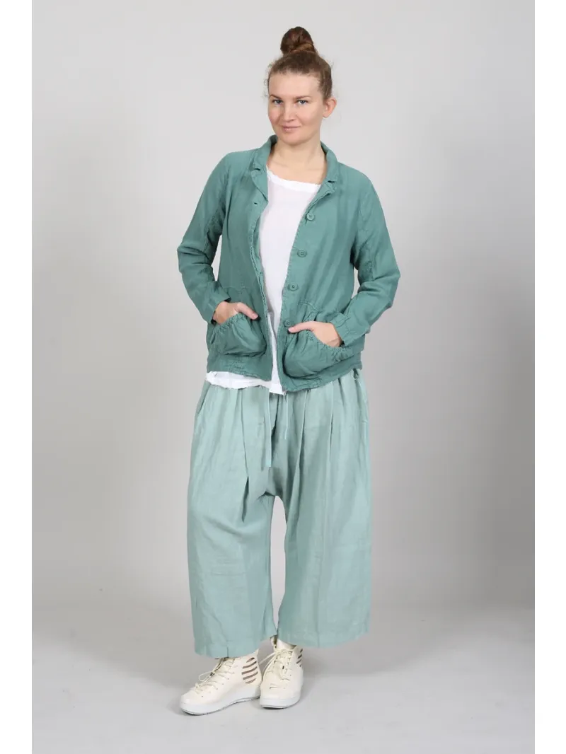 Rundholz Black Label - Veste en lin évasée avec détails - 1263541101