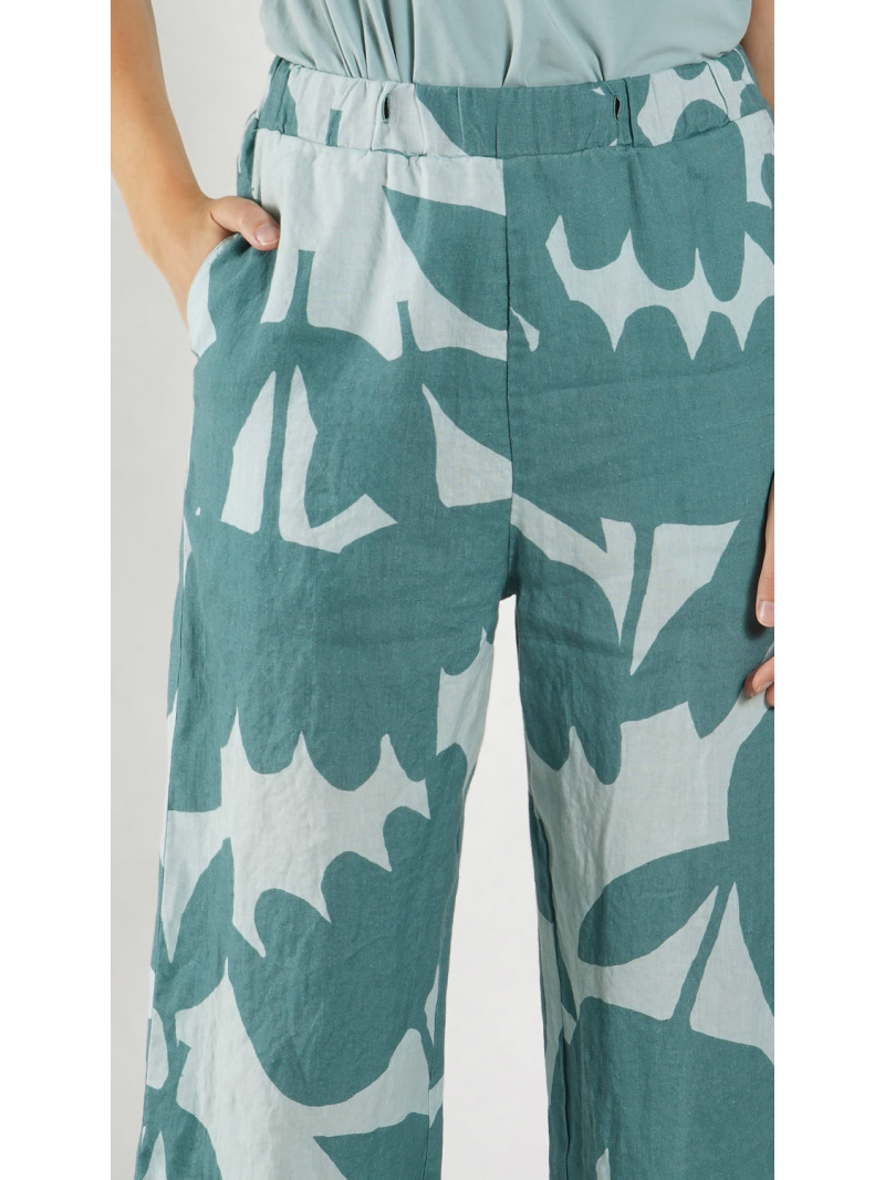 Rundholz Black Label - Baggy Leinen Hose - 1263550103