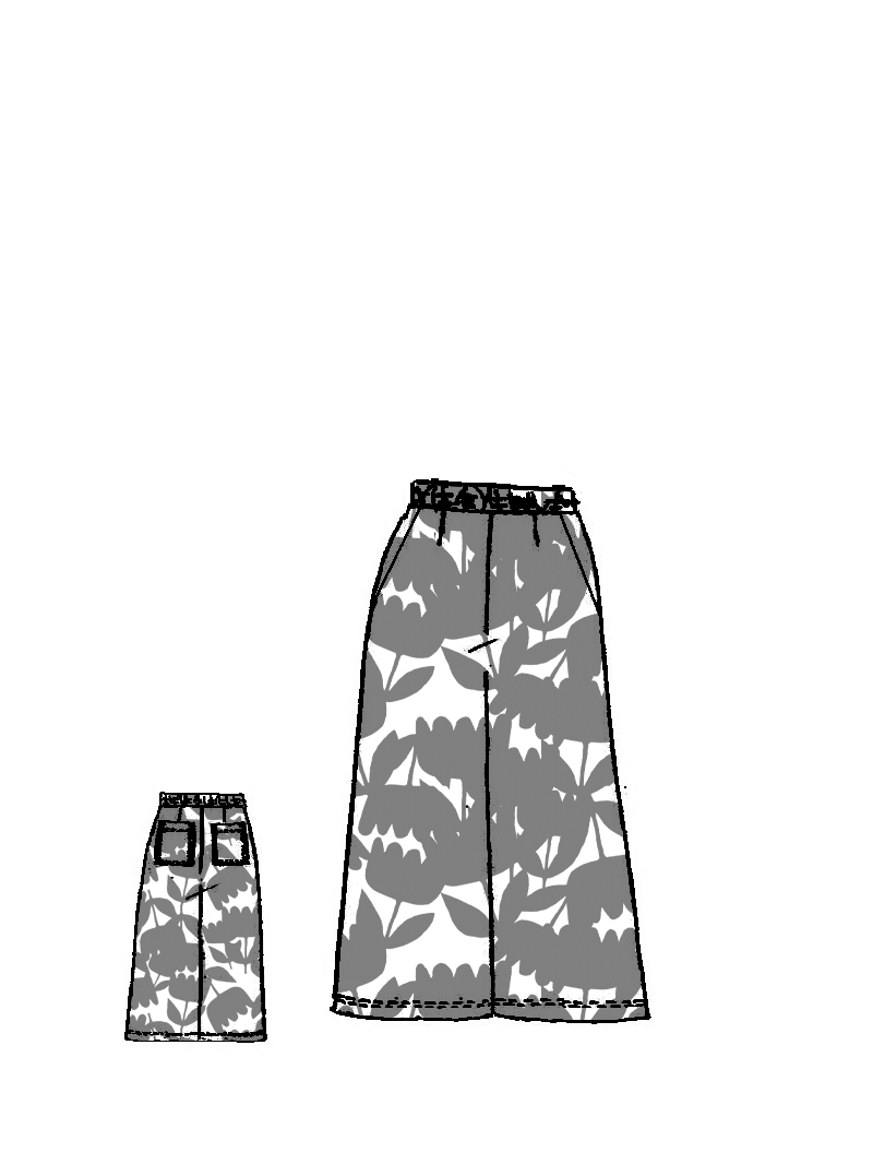 Rundholz Black Label - Baggy Leinen Hose - 1263550103