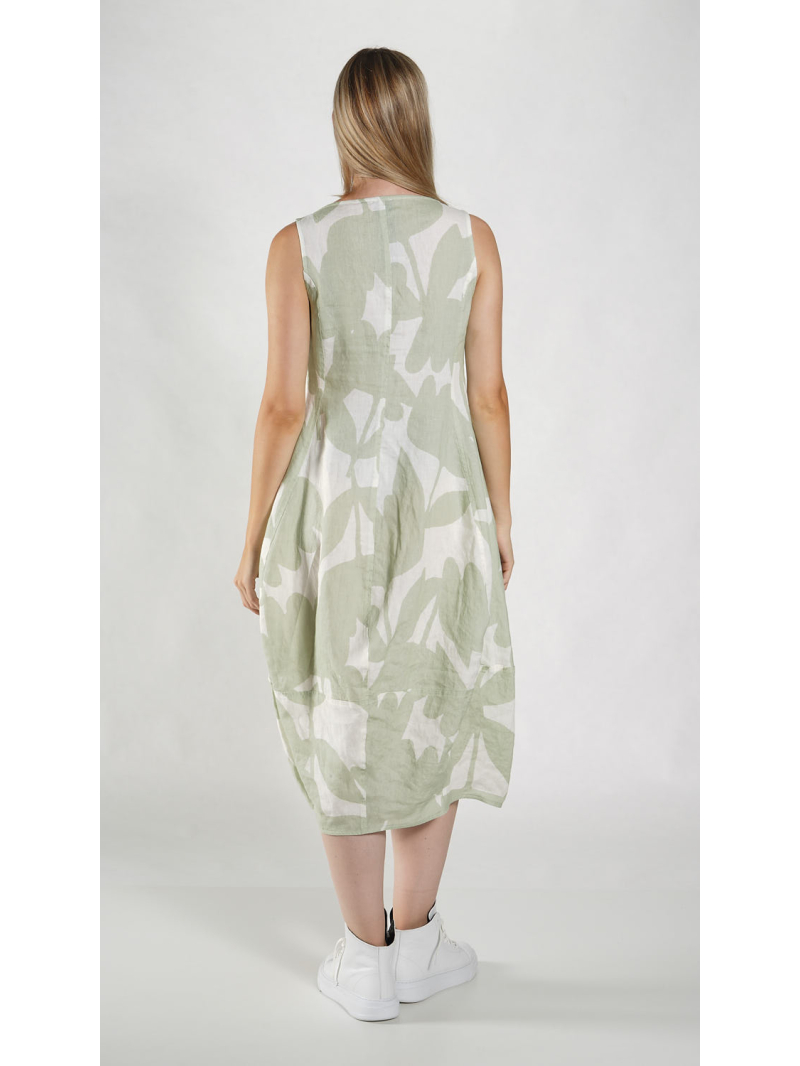 Rundholz Black Label - Ballonförmiges Leinen Kleid - 1263550902