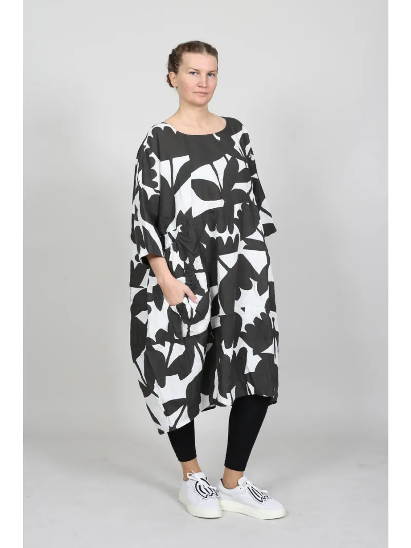 Rundholz Black Label - Balloon-shaped dress with dividing seams - 1263550905