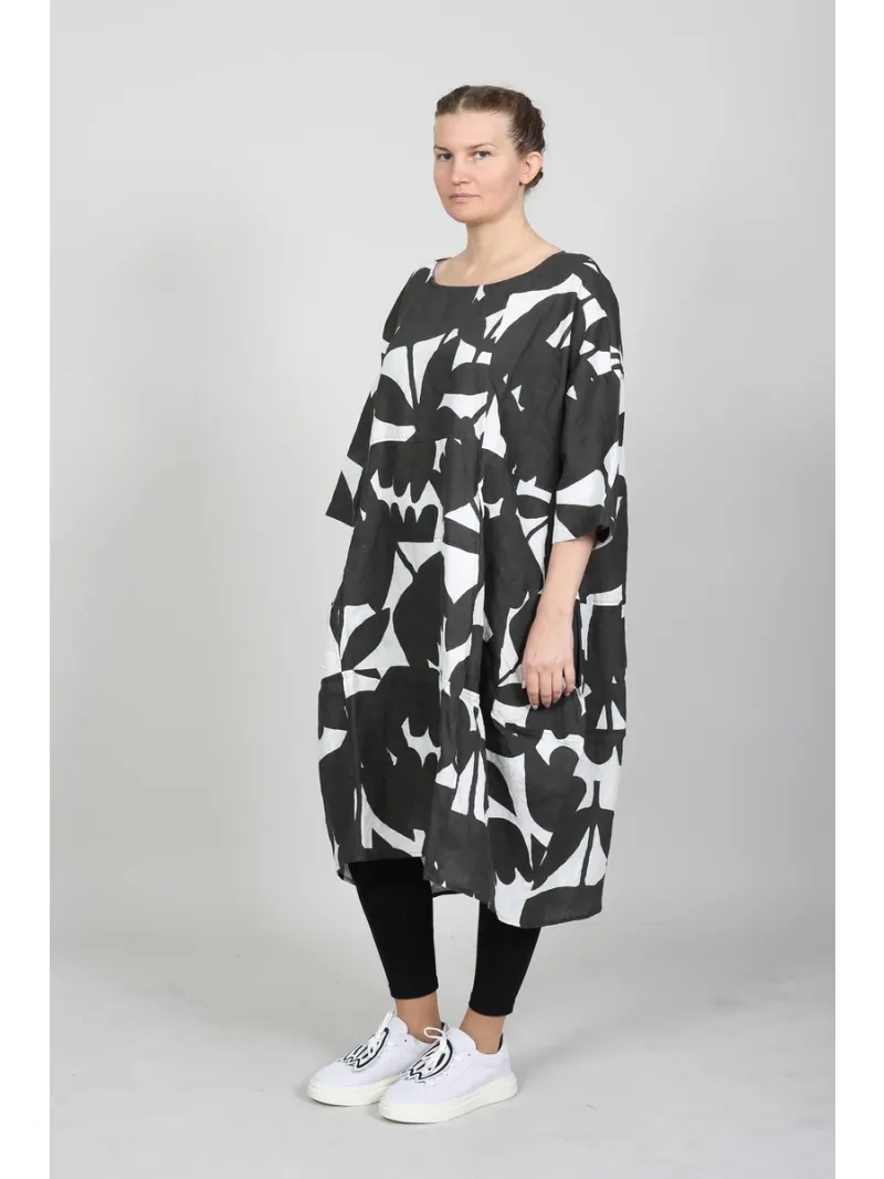 Rundholz Black Label - Balloon-shaped dress with dividing seams - 1263550905