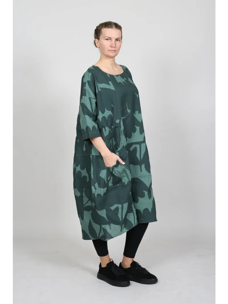 Rundholz Black Label - Balloon-shaped dress with dividing seams - 1263550905