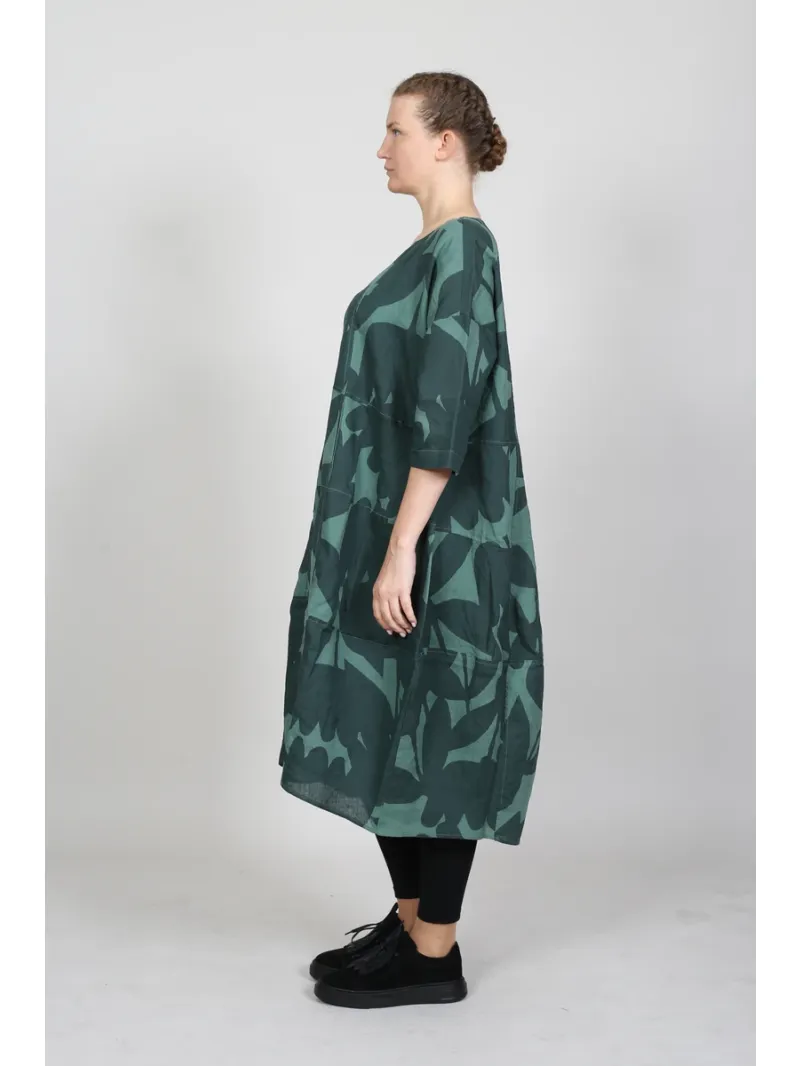 Rundholz Black Label - Balloon-shaped dress with dividing seams - 1263550905