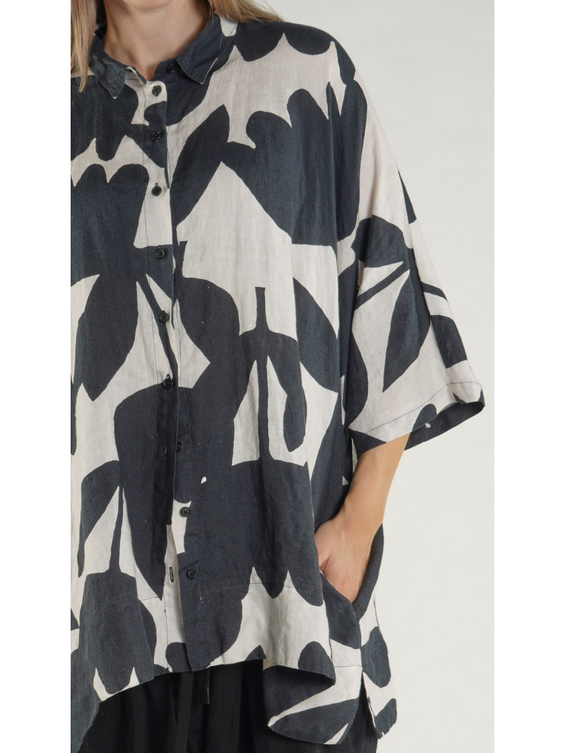 Rundholz Black Label - Ausgestelltes Leinenkleid mit Stil - 1263550906