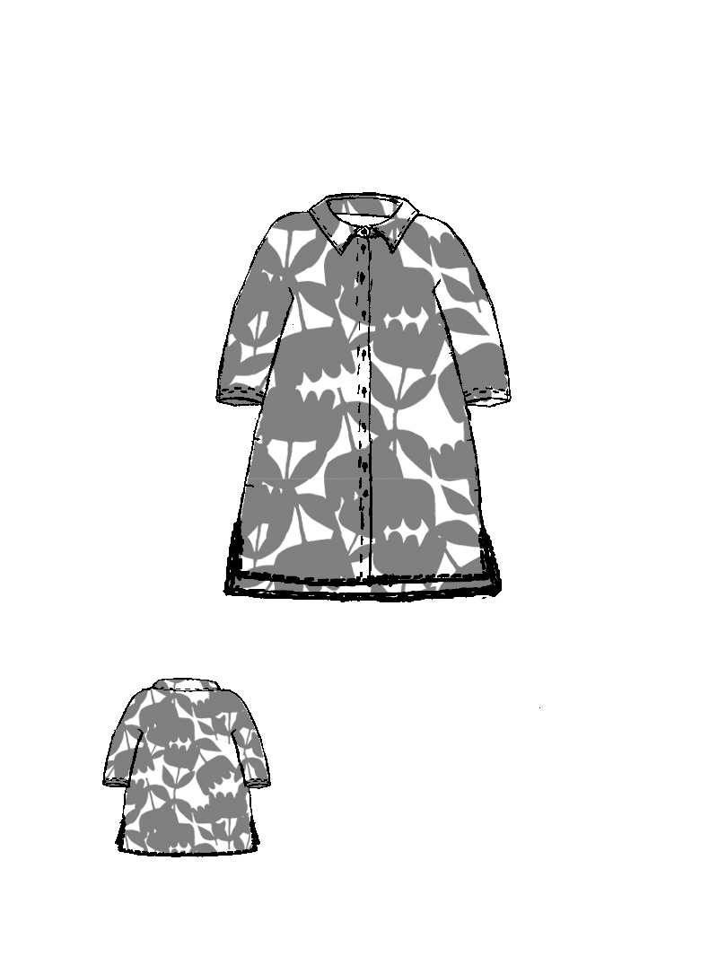 Rundholz Black Label - Ausgestelltes Leinenkleid mit Stil - 1263550906