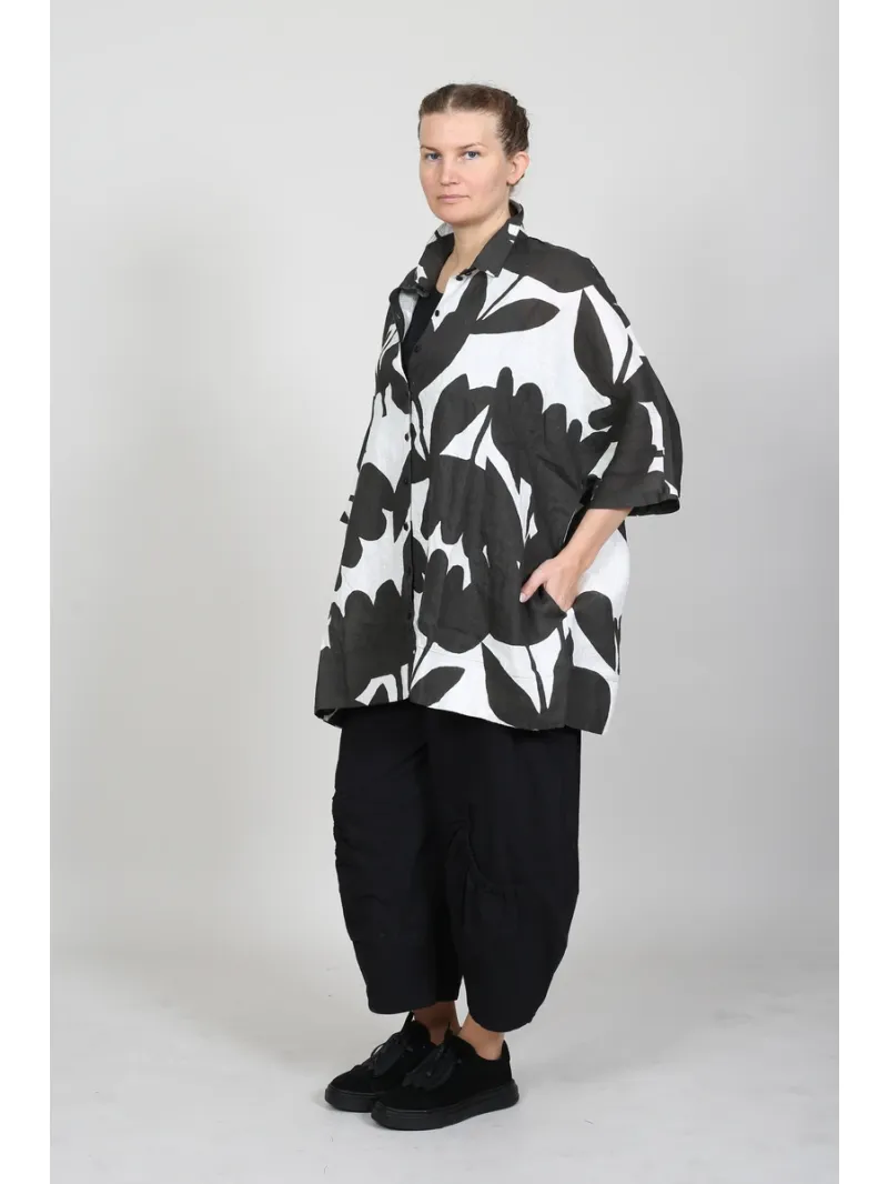 Rundholz Black Label - Flared linen dress with style - 1263550906